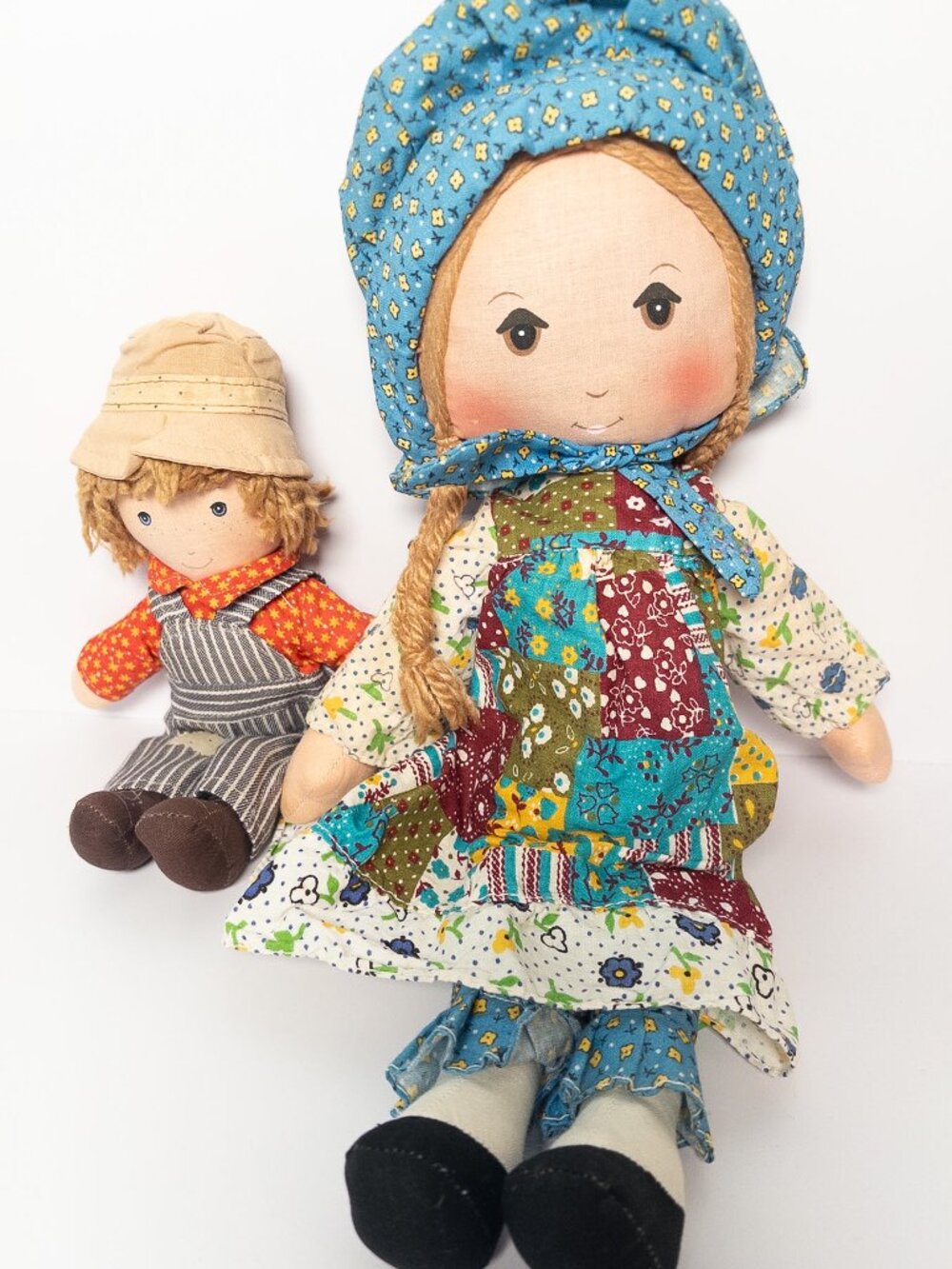 Vintage Holly Hobbie and Robby Hobbie Dolls